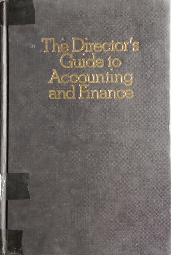 The Director's Guide To Accounting And Finance